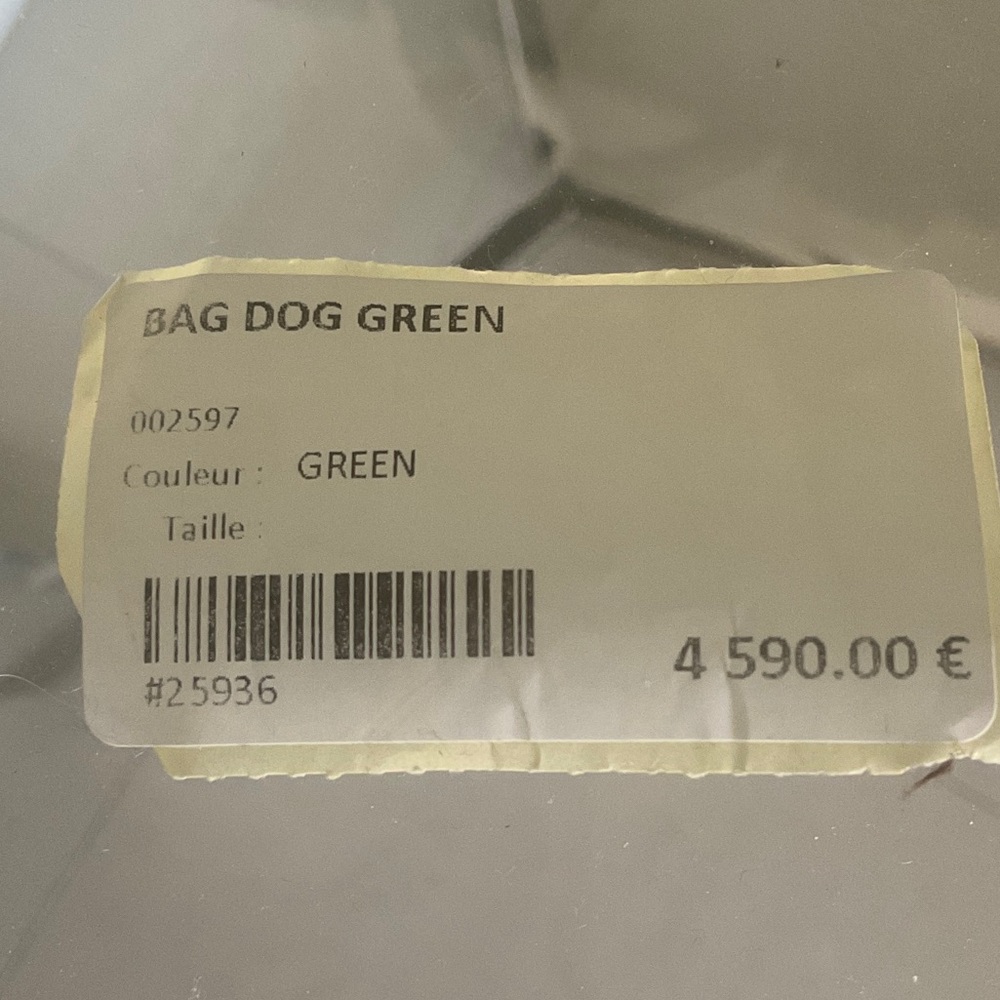$5340 Goyard Green Dog carrier Bag - Picture 5 of 12